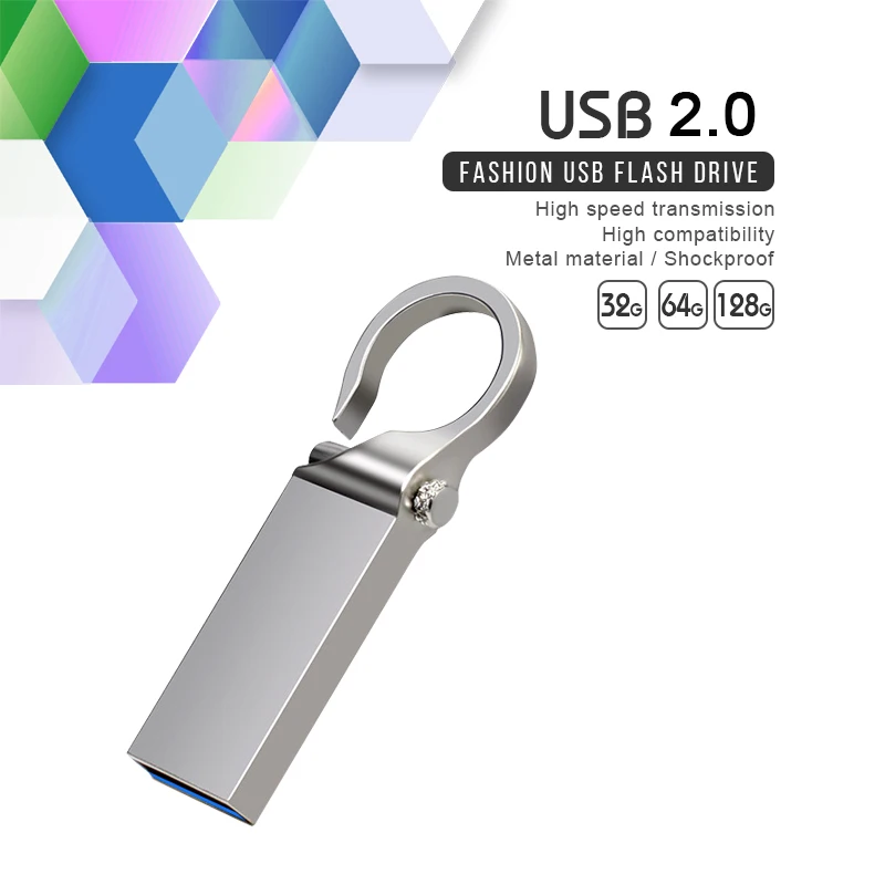 クリエイティブキーホルダーUSBフラッシュドライブ128GB 64GBメタルペンドライブ32GBペンドライブUSBメモリスティック防水フラッシュドライブUSBメモリ