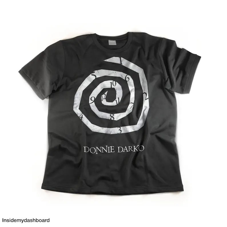 Donnie Darko Circle Countdown T-Shirt, Cult Classic Horror Merch, Horror Graphic Tee, Donnie Darko T-Shirt