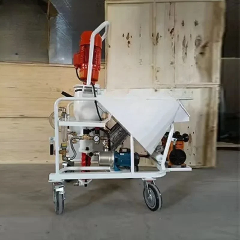 Mortar plastering machine gypsum station wall putty spraying machine