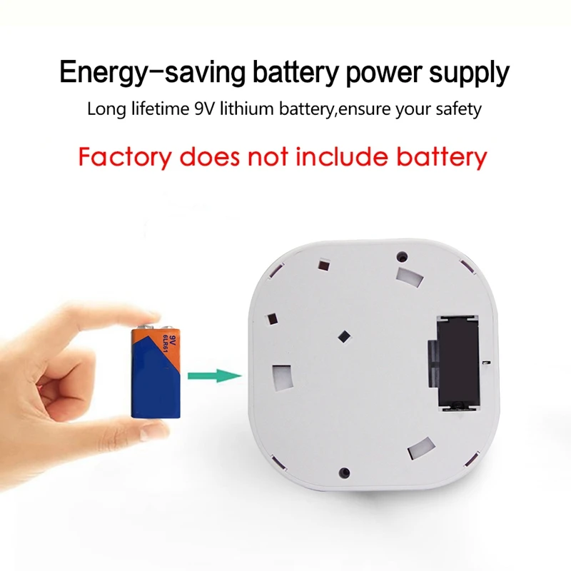 Tuya Wifi Smoke  Sensor Smart Home Security Protection Fire Alarm Sensor Smart Life APP For Alexa Google Home