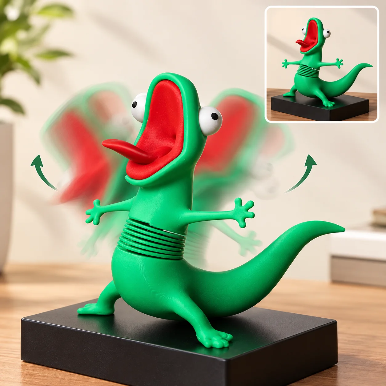 Figura de lagarto que gime, di - Office Furniture Brands reseña y precio