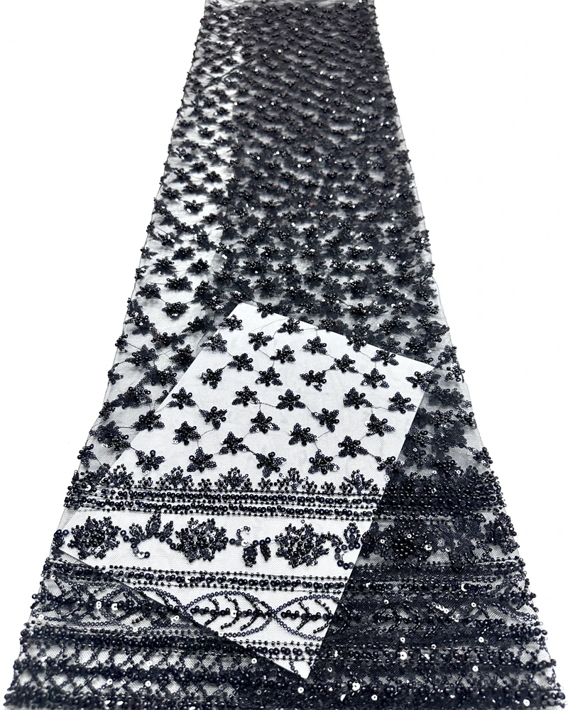 

Африканское кружево с пайетками и бисером для жениха, ткань 2026 года, вышивка, французский тюль, нигерийская свадебная ткань высокого качества для пошива платьев