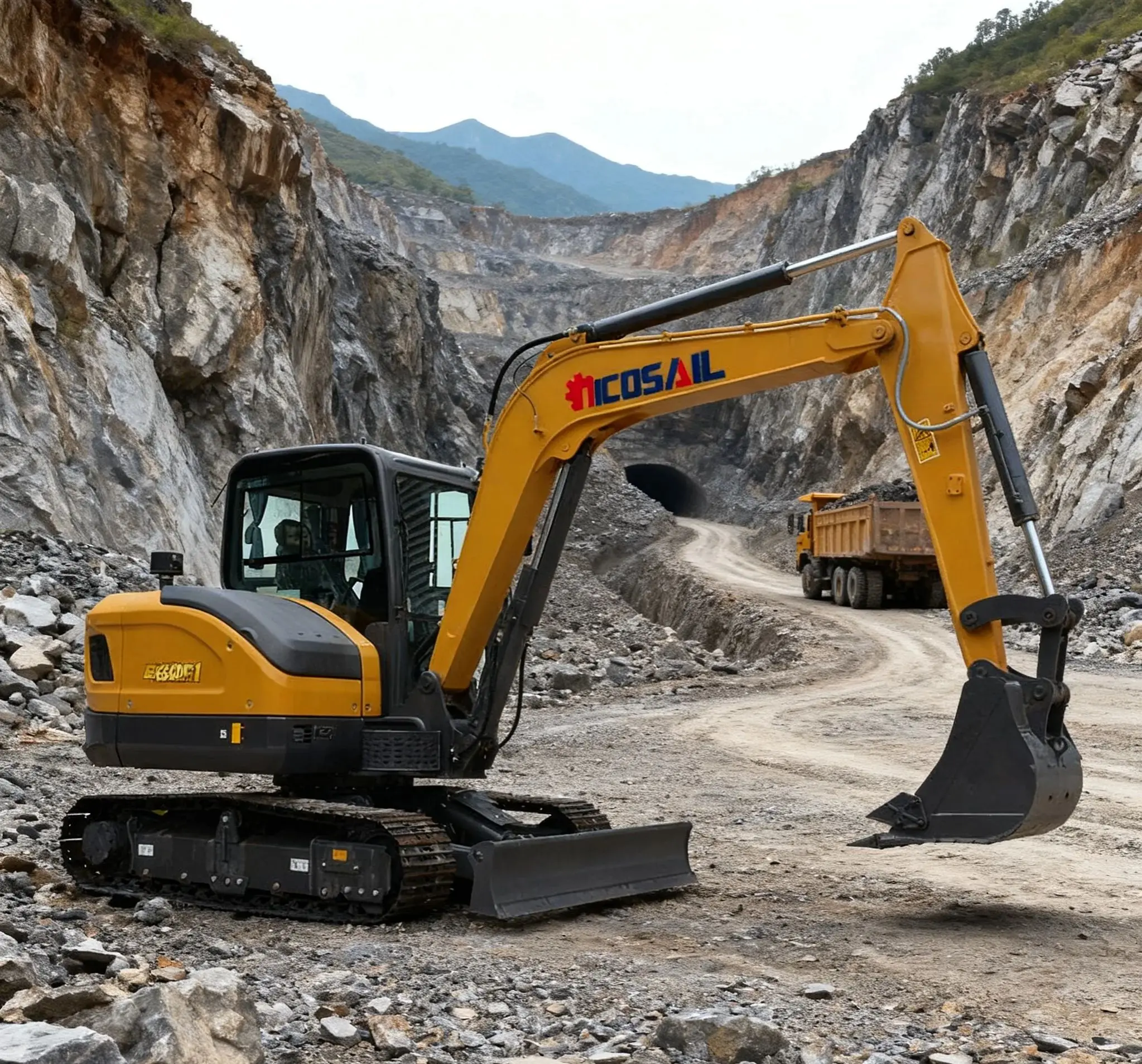 

Second hand high-efficiency crawler excavator 10 ton large construction excavator