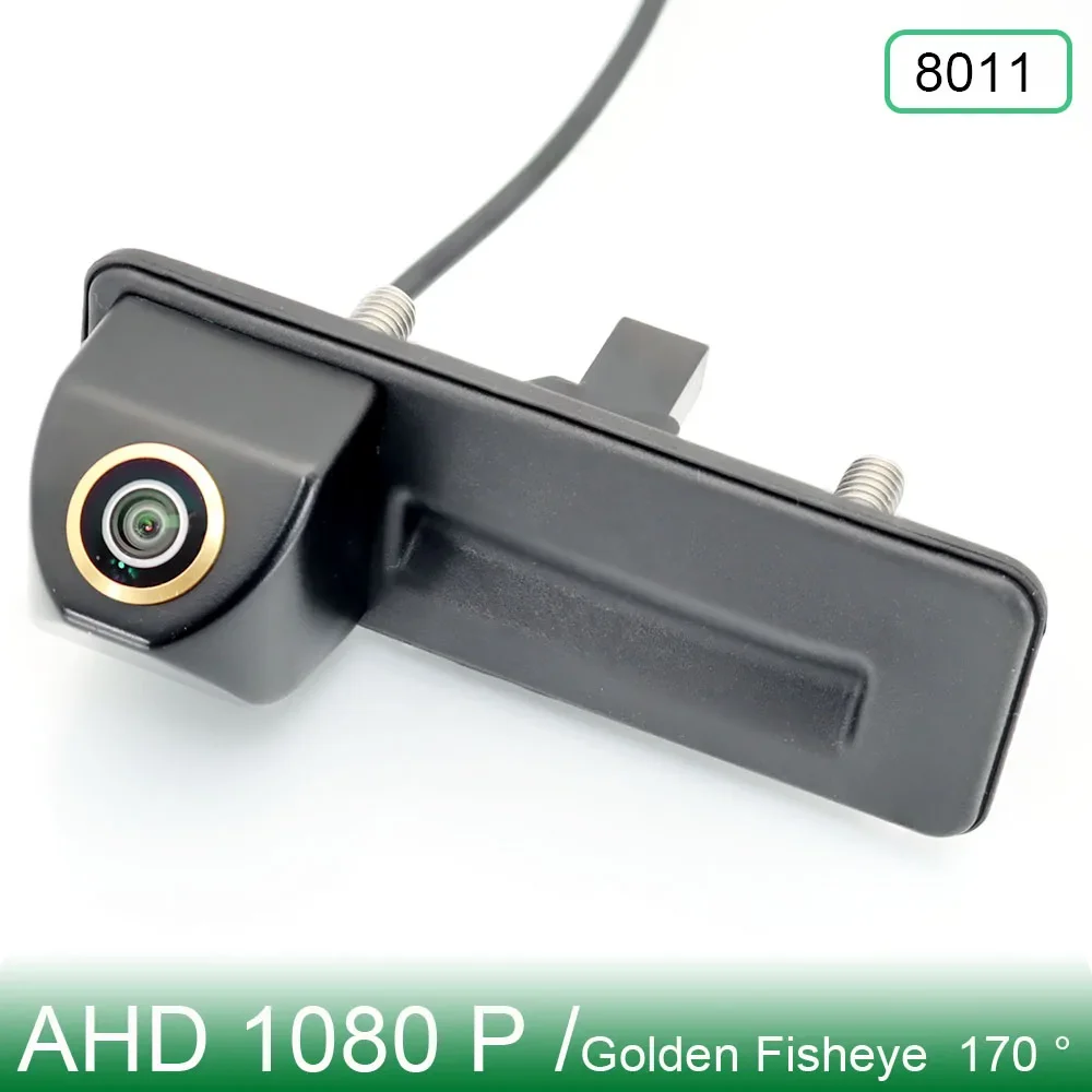 

AHD 1080P Golden Fisheye Lens Vehicle Rear View Camera For SKODA Octavia MK2 2010 2012 2013 Car Parking Backup HD Night Vision