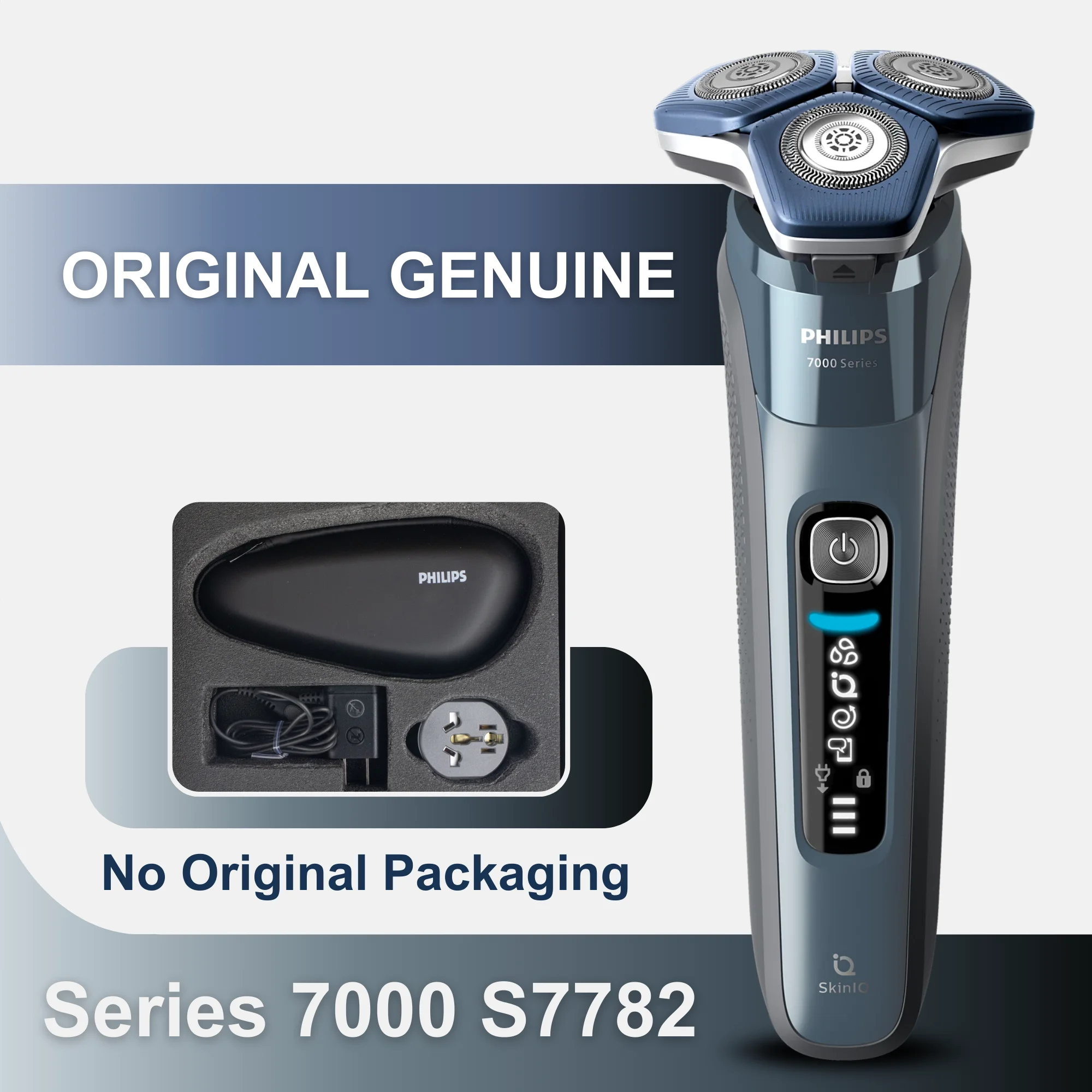 فيليبس نوريلكو S7782، رطب/جاف، بدون عبوة أصلية، علامة تجارية جديدة أصلية