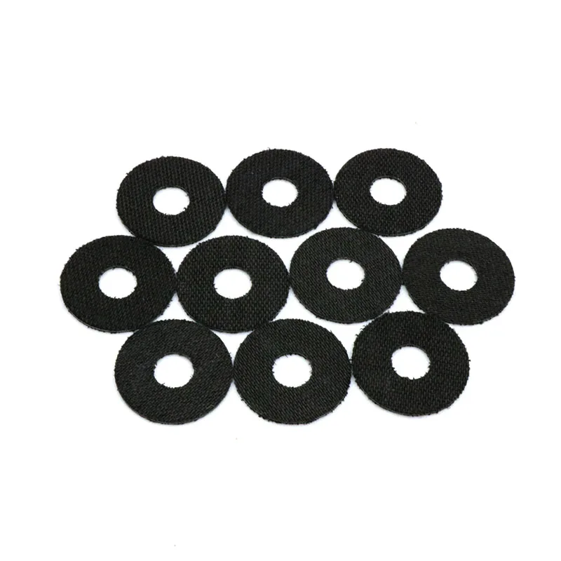 10PCS Carbon Fiber Unloading Force Brake Gasket Fishing Spinning Wheel Baitcast Reel Refit Maintenance Accessories 8.1×24×1mm