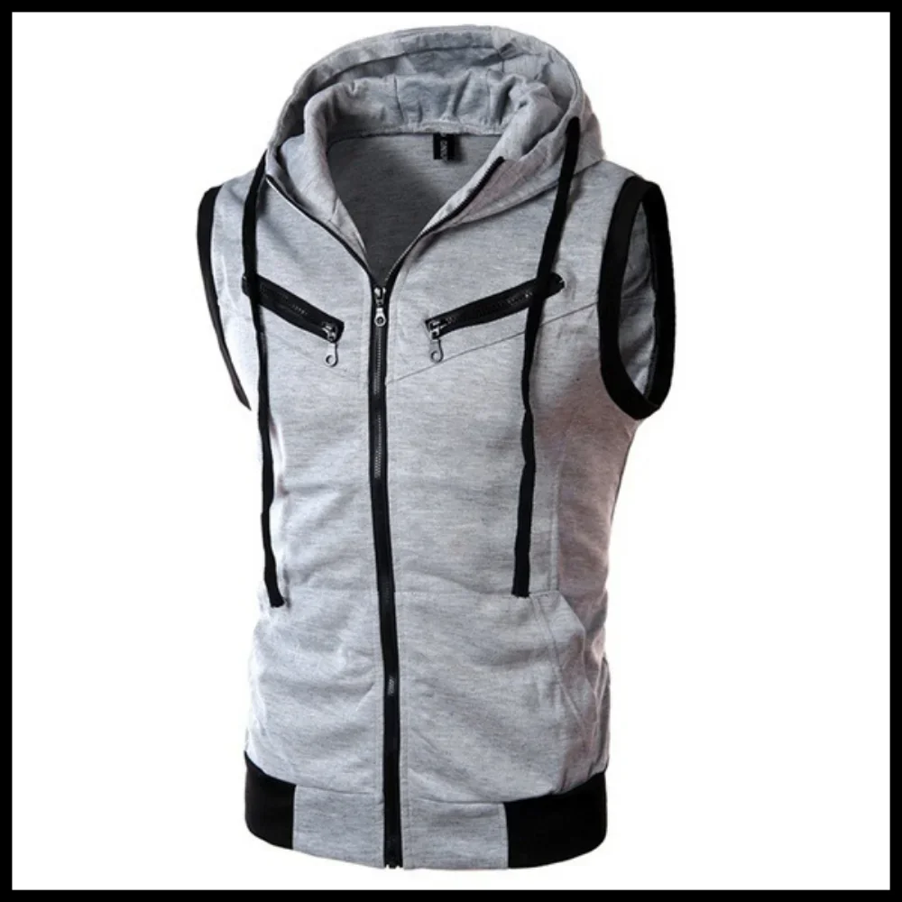 Spring New Wool Vest Warm Men\'s Sleeveless Retro Casual Pullover Men\'s Slim Men\'s Versatile Daily Clothing Tops