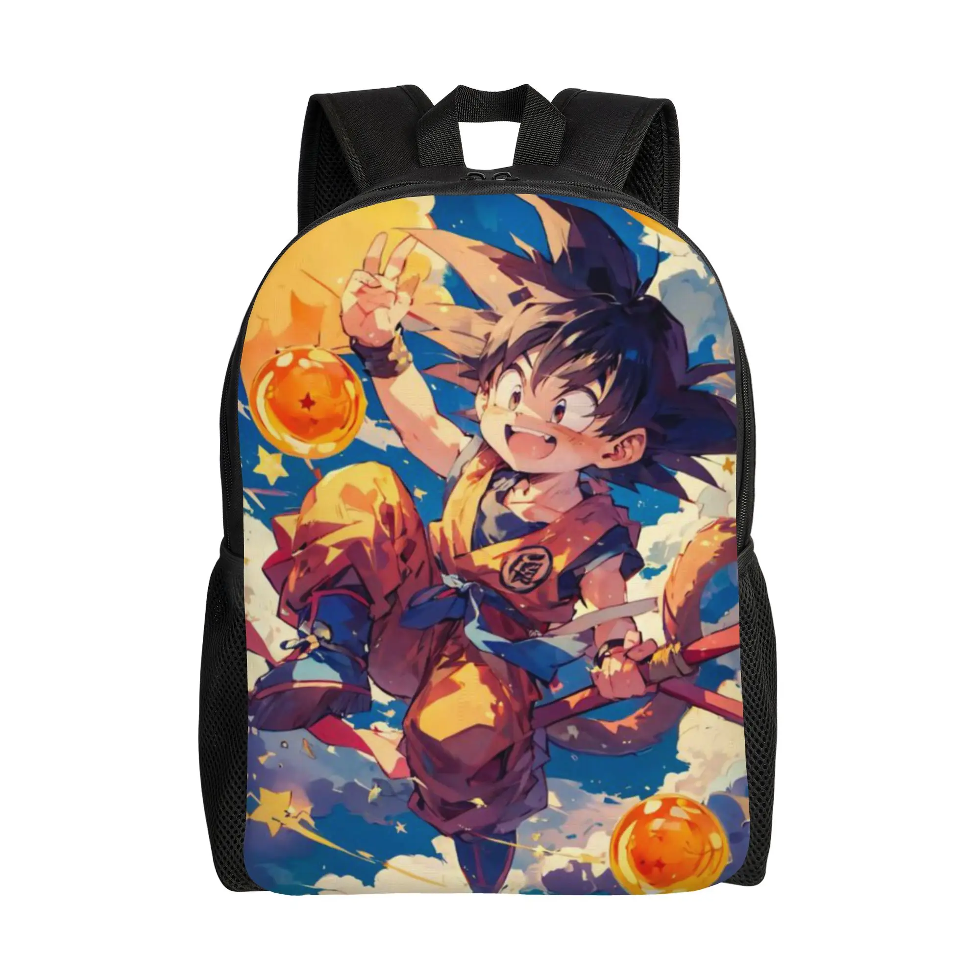 Dragon Ball Schoolbag Back to school season Son Goku (17)  Multi-Function Backpack