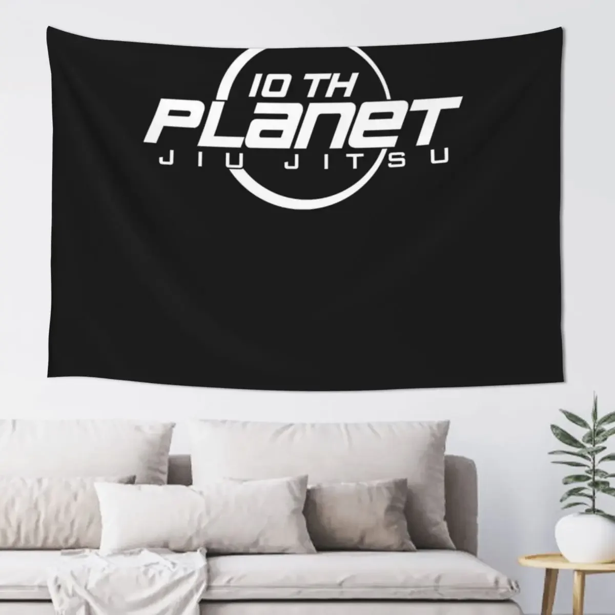 

10th Planet Jiu-Jitsu Tapestry Funny Decor For Bedroom Tapestry