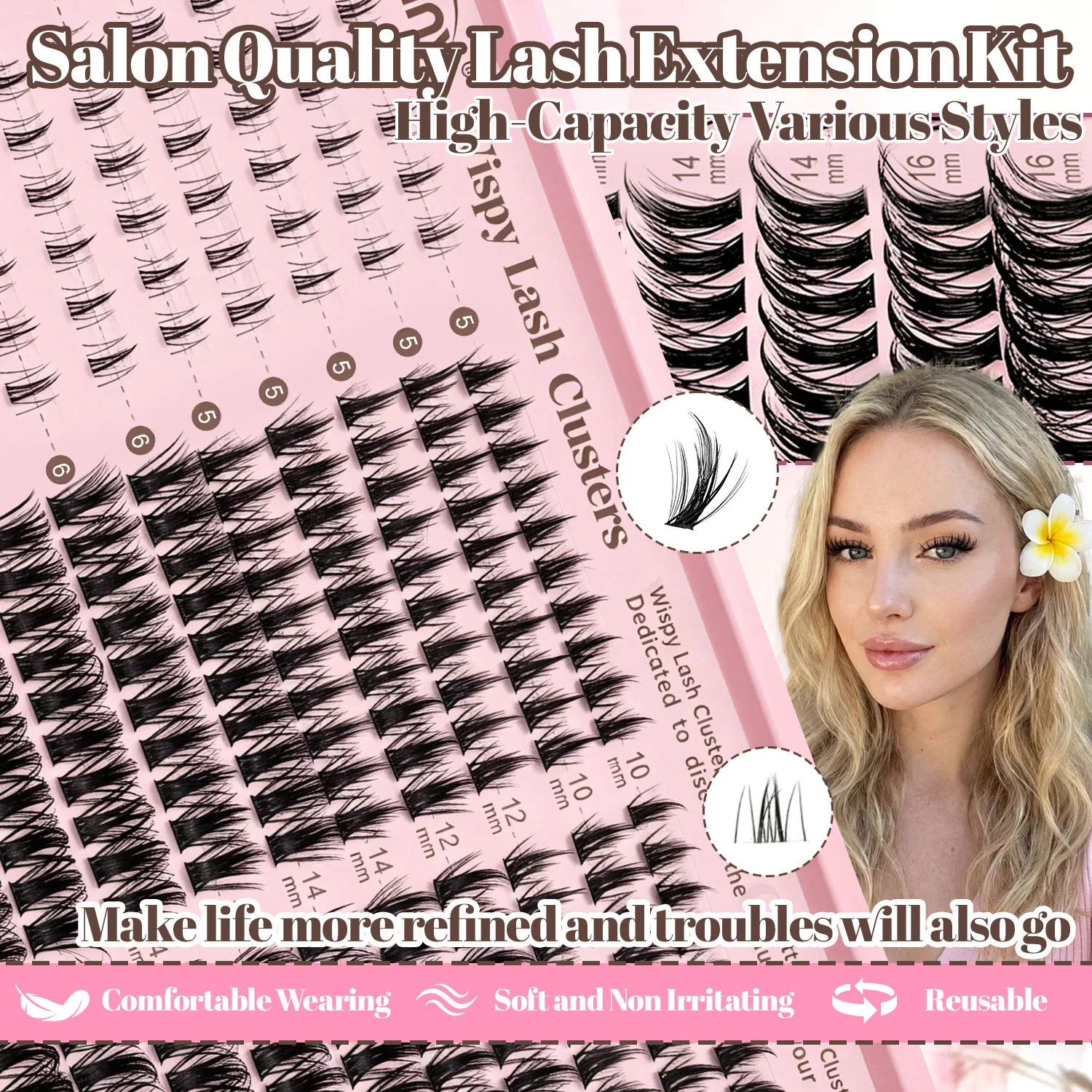 EIMNY Anime Lash Cluster Thick - Anime Cosplay Thick avis et prix