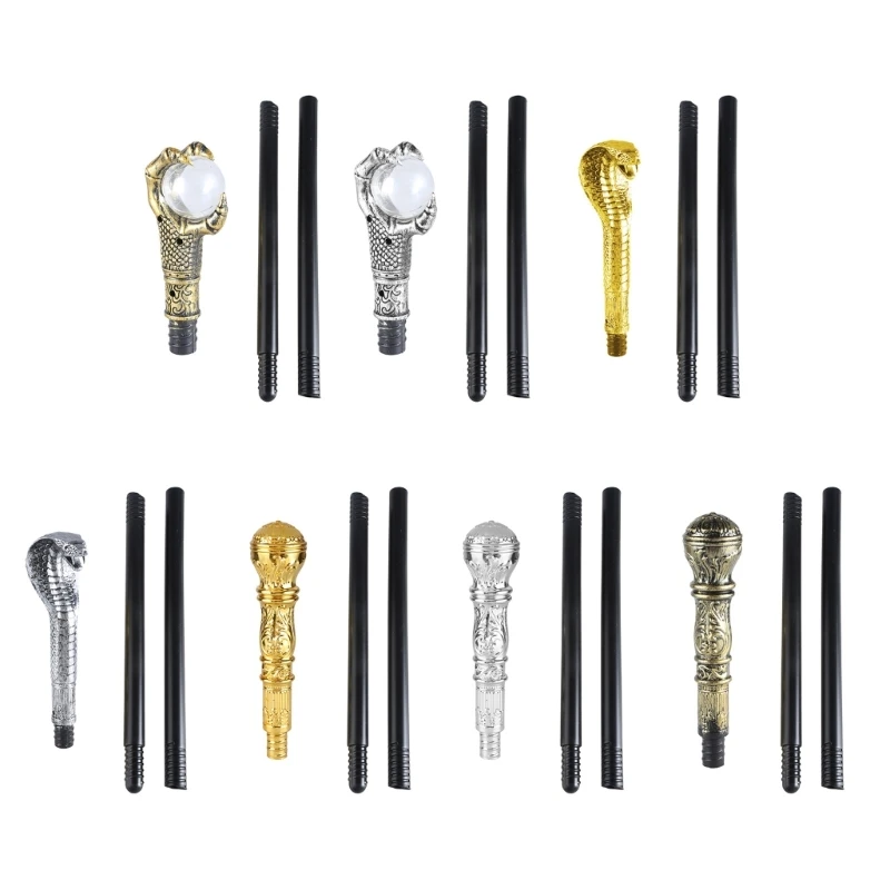 สไตล์อียิปต์ Staff Scepter สำหรับจักรพรรดิฮาโลวีนคอสเพลย์เครื่องแต่งกายอุปกรณ์เสริม