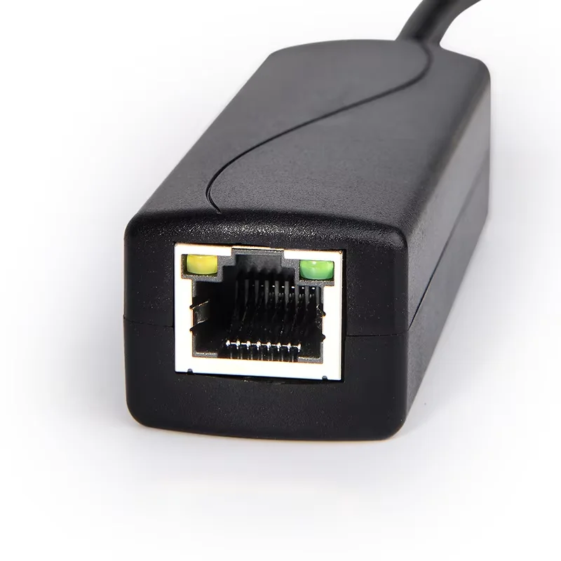 Waterproof POE Splitter Cable 48V to 12V Power Supply Module Injector for CCTV IP Security Camera