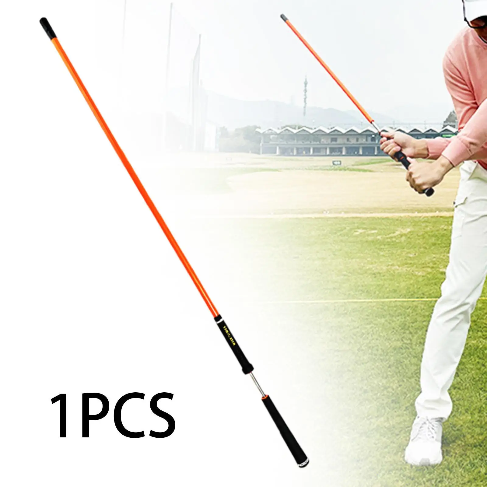 

Golf Swing Trainer with Click Sound Comfortable Grip Posture Corrector Golf Training Aid for Women Men Indoor Beginner Golfer