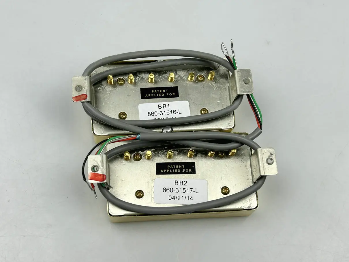 1 Set Guitar Pickups Alnico V BB1 BB2 Series PAF Humbucker Pickup 4C Electric Guitar