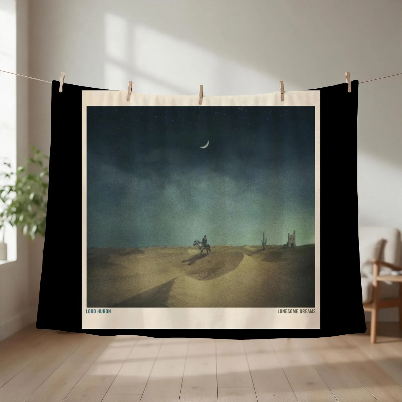 Lord Huron lonesome dreams Throw Blanket Shaggy Picnic Baby Cute Plaid Blankets
