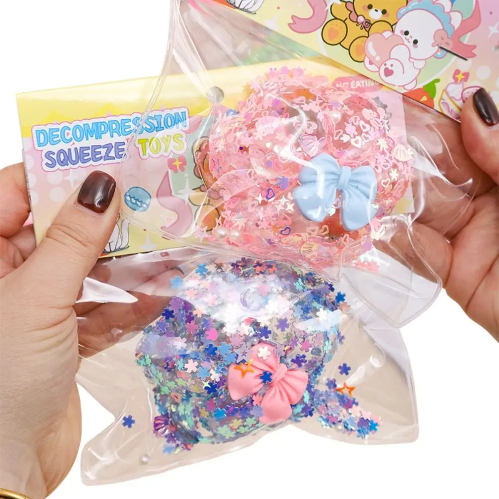 Kawaii Mini Cat Paw Squeeze Toy TPR Soft Stress Relief Toy Colorful Slow Rebound Decompression Toy Gift