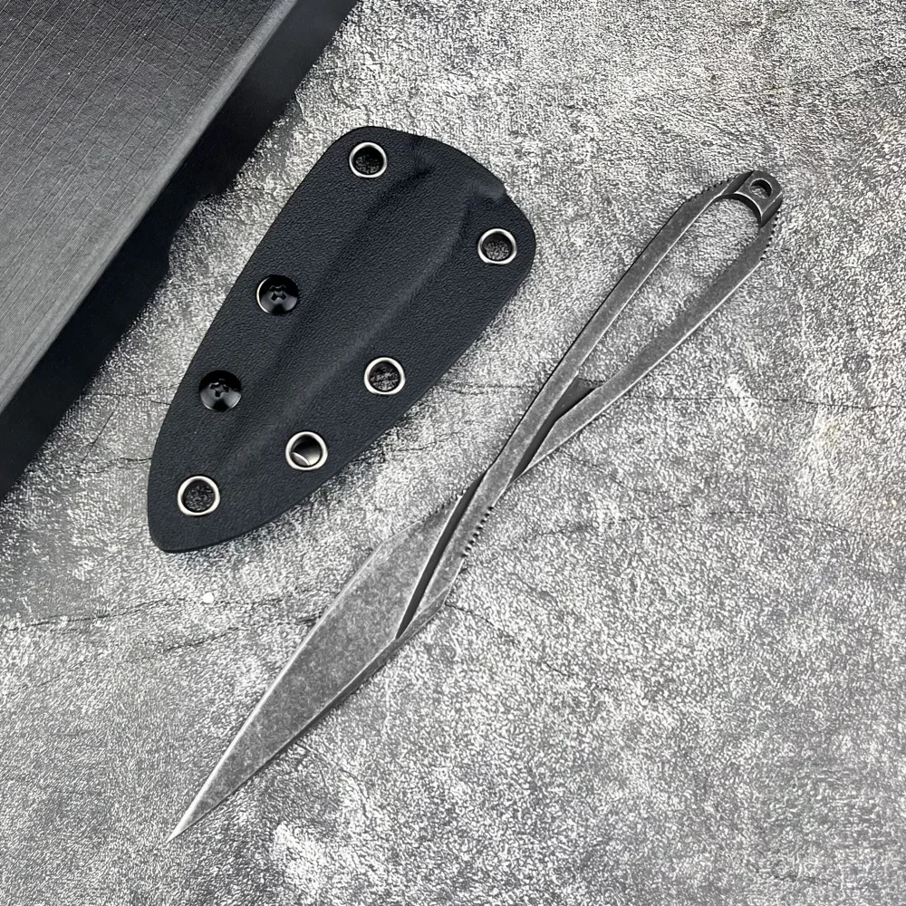 

C21001 Straight Knife 8Cr13Mov Handle/Blade Outdoor Adventure Hunting Sharp Cutting Multi-functional Tactical Knives Men's Gift