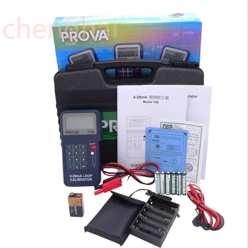 

PROVA100 Calibrator Meter PROVA-100 Process Loop Calibrator 4-20m with 1 A resolution