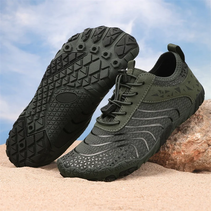 

Мужские и женские аквашузы, обувь для плавания, обувь для ходьбы по воде, сандалии для босоногой ходьбы, пляжные туфли с раздельными пальцами, быстросохнущие аквашузы для йоги и спортзала