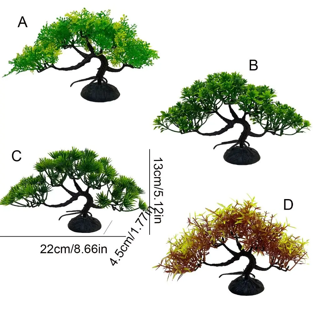 Plastic Artificial Pine Tree Underwater Plant Water Grass Simulated Plant Fish Tank Landscaping