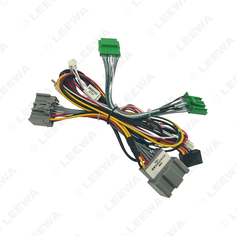 FEELDO Car Android 16PIN Power Wiring Harness Cable For Volvo XC90 08-13 Car Audio Power Cable Connector