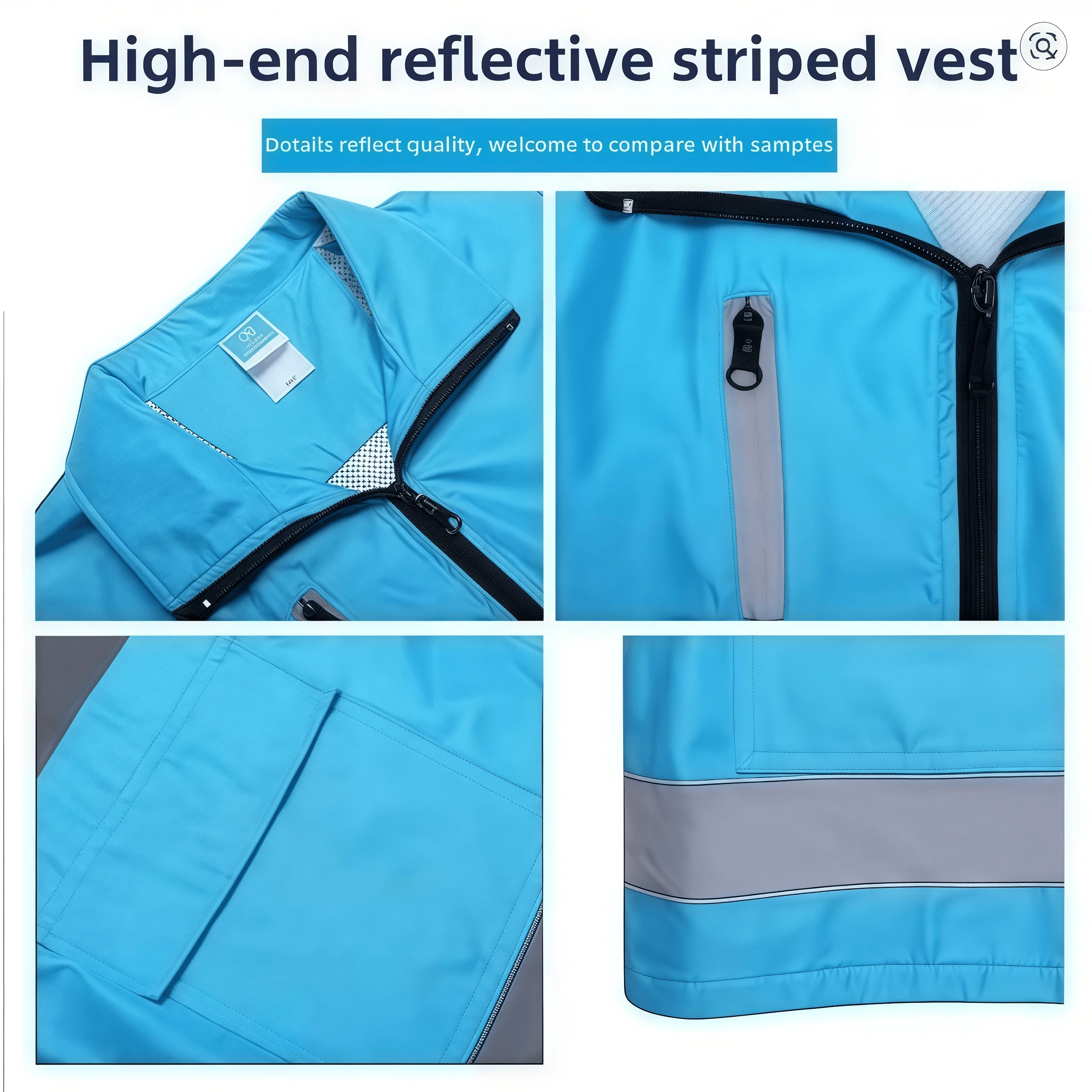 Ночной защитный жилет для обще – обзор и цена Reflective Running Jacket
