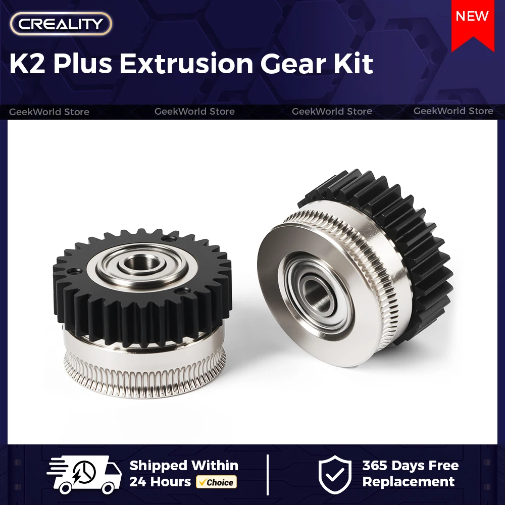 

Creality K2 Plus Extrusion Gear Kit Original K2 Plus Extrusion Gear Kit_16×16×9_2 Replacement Accesoires 3d Printer Parts