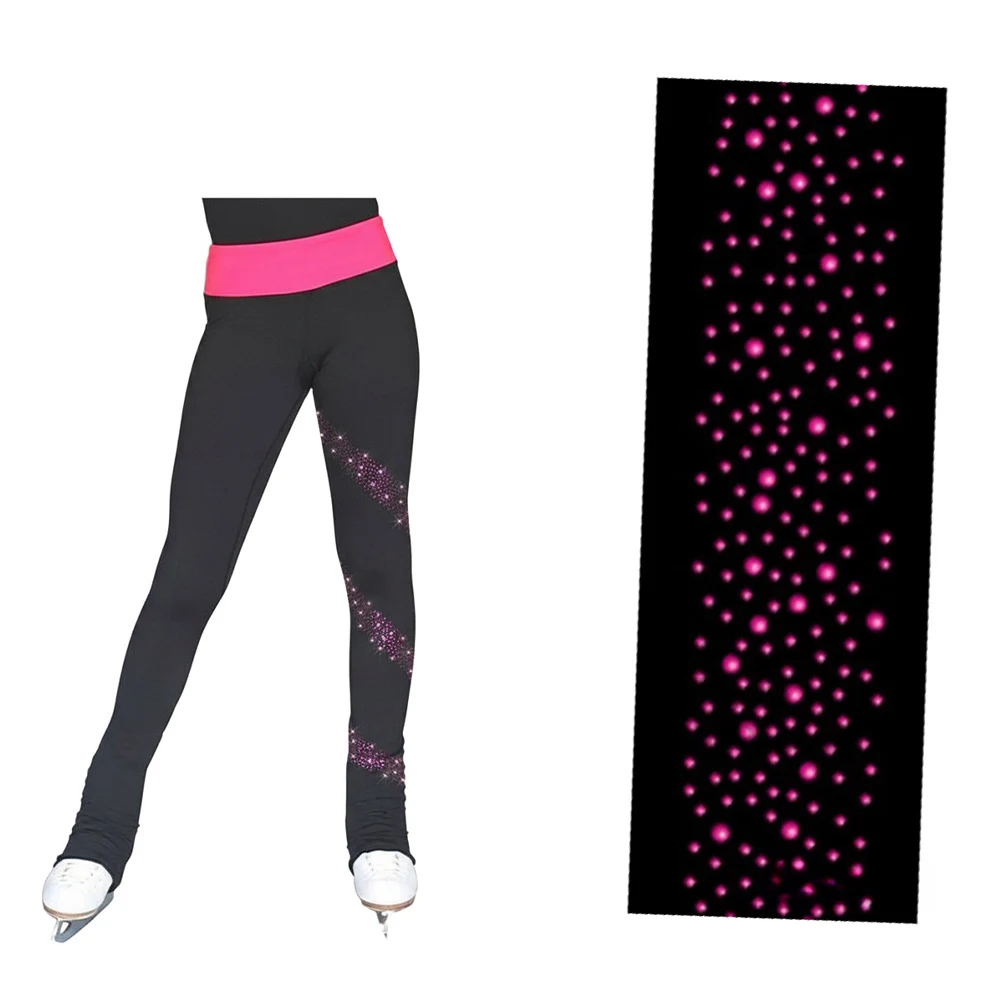 

Children Adults Elastic Waistband Pants Kids Leggings For Boys Girls For Skating Workout Sports Ballet Gymnastics Trousers Soft