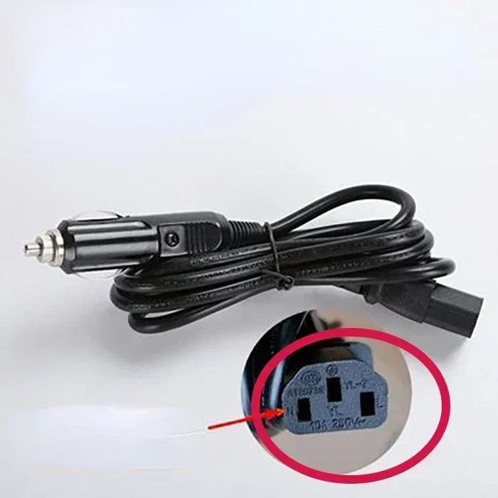 1 قطعة كابل الطاقة 12V24V لعلبة التبريد المباشرة المكونات في كابل شحن سيارة جهاز طبخ الأرز اكسسوارات السيارات #2
