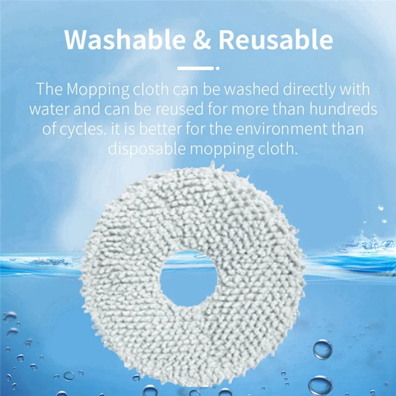 10ชิ้นชุดอุปกรณ์เสริมสำหรับ dreame Bot L10S Pro /L10S ultra/W10S pro/ S10 PLUS หุ่นยนต์ดูดฝุ่นอะไหล่ทดแทน