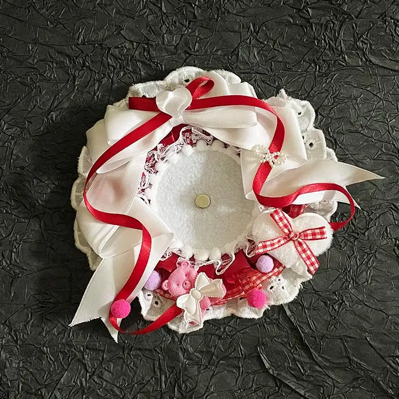 لطيف الدب الصغير شريط من الدانتيل شارة حامل ، عرض السلع الفاخرة ، عنصر رباعي لوليتا 55 مللي متر شارة صينية ، Abag أنيمي تأثيري #4