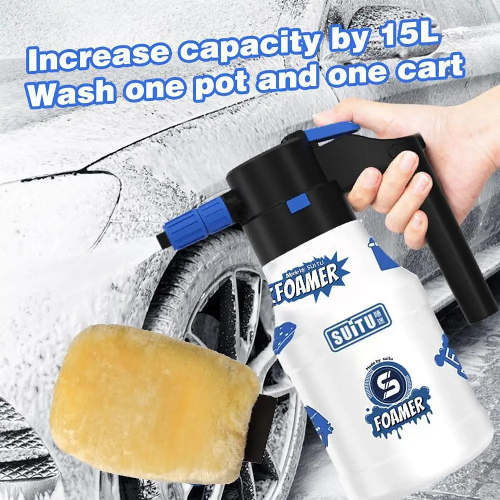 

High-pressure Electric Car Wash Foam Sprayer Special Pre Universal Adjust Precisely Air Water Volume Sprayer Fan-shaped Pre V7B3