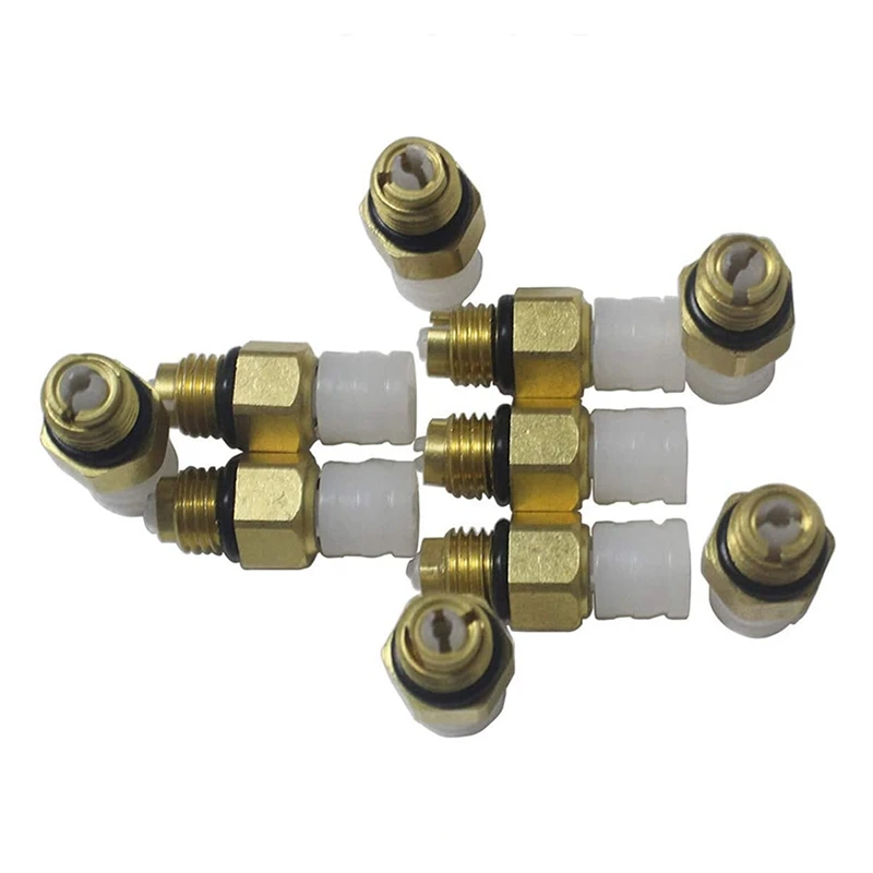 10PCS M8 Car Air Suspension Shock Absorber Air Nozzle Air Pump Distribution Valve for Mercedes-Benz W164 W212