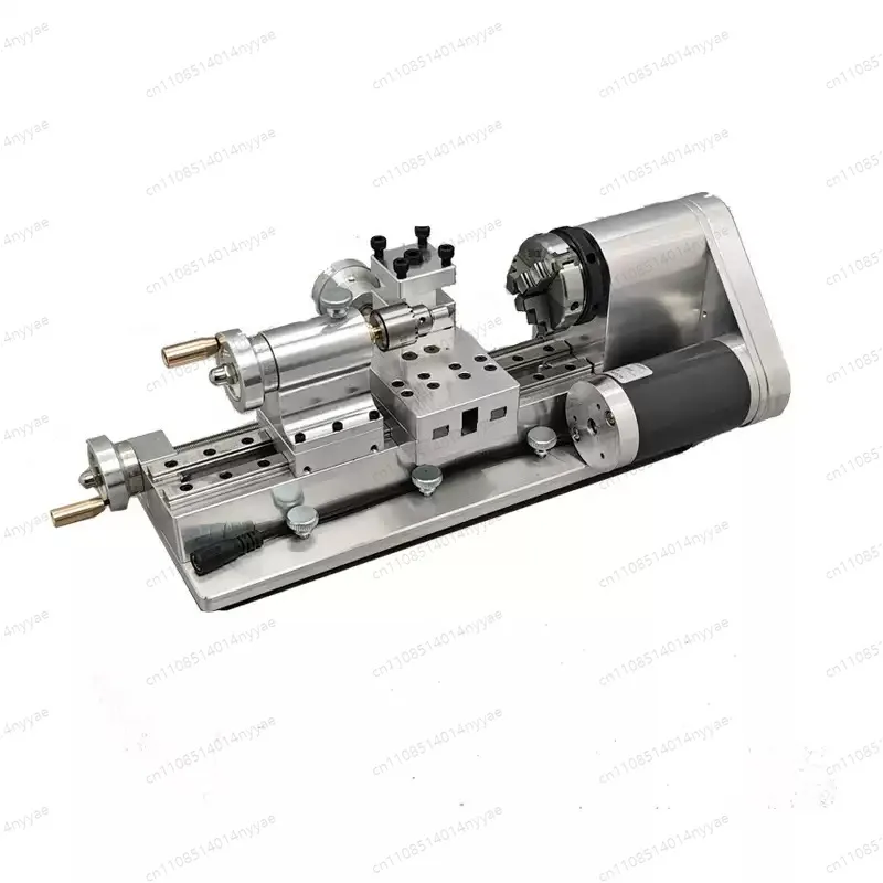Small DIY Lathe for Engineering Education | Precision Desktop Wood/Metal Turning Model, Ideal for Science Projects & Hobbyists