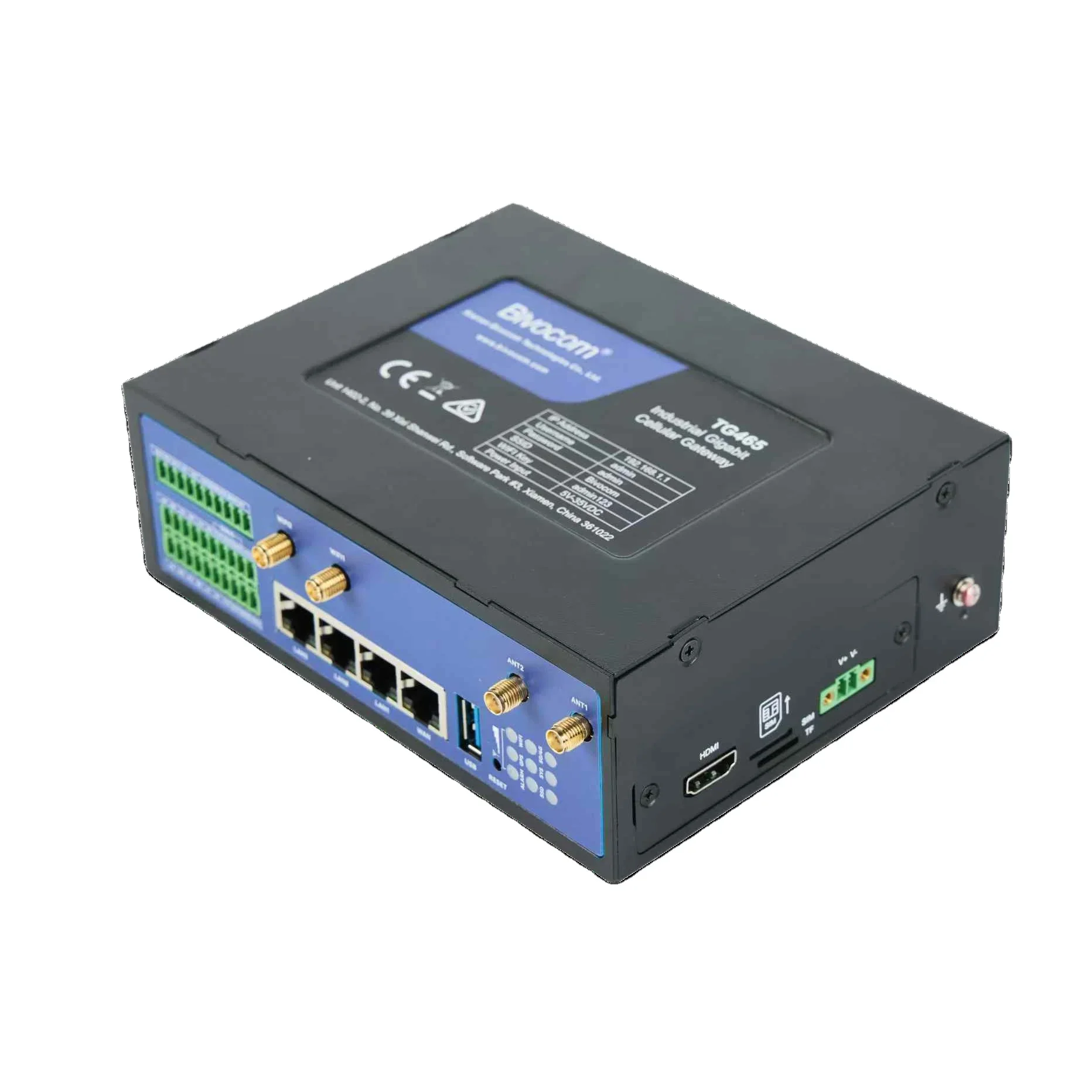 

Bivocom Hot Selling Multi Protocol MQTT IoT Router WiFi6 USB Smart Gateway 4G LTE 5G