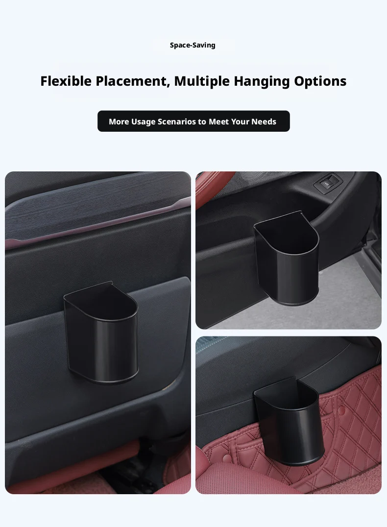 SEAMETAL Auto-Türbecherhalter Aufbewahrungsbox mit Rückenclip-Design Universeller Getränkehalter Organizer Wasserdichte Auto-Rücksitz-Getränkebox – Detail 7