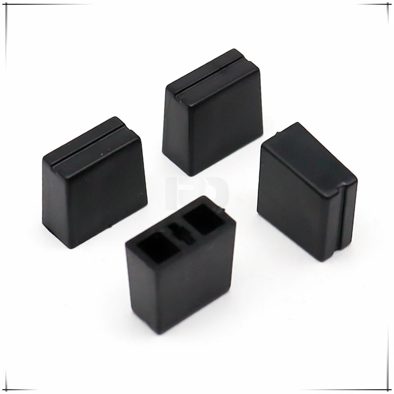 10PCS 14×7×13mm Plastic Push Key Cap Linear Sliding Potentiometer Push Rod Cap Mixer Panel Push Cap Aperture 4mm