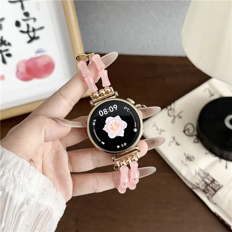 สายนาฬิกาเครื่องประดับ18มม. 20มม. 22มม. สำหรับ Huawei GT4/GT3/GT2 Samsung Galaxy Watch6 54 iwatch9 Apple