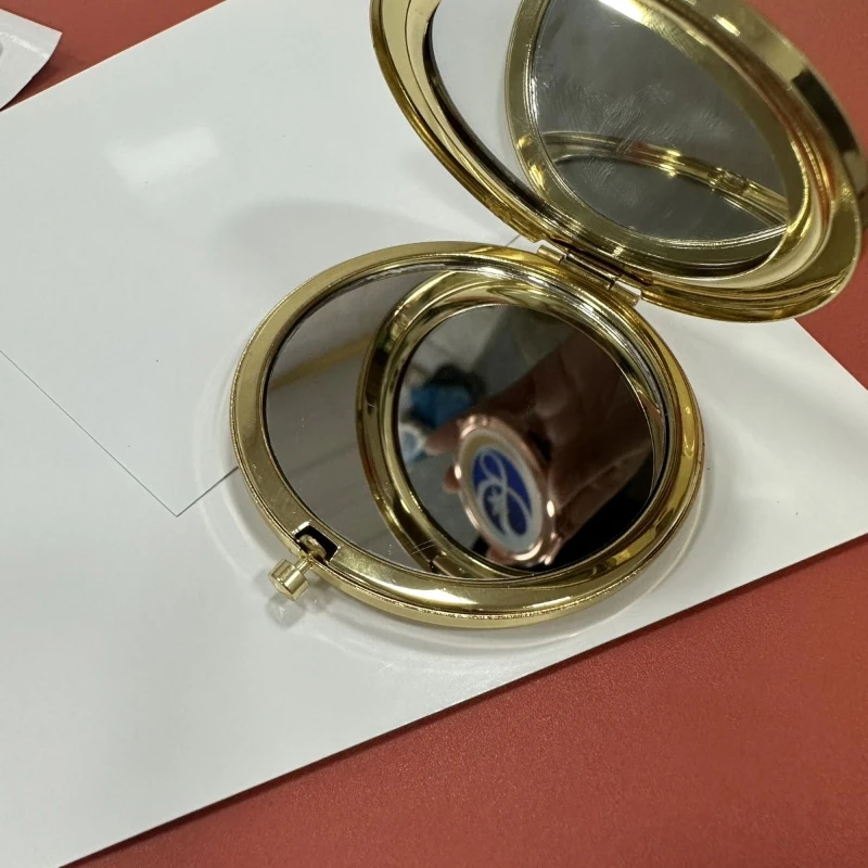 Hot Fashion Honkai:Star Rail Robin Cos puntelli Make-up Laser Gold Mirror Light Cone lo stesso stile specchi prodotto personalizzato fatto a mano