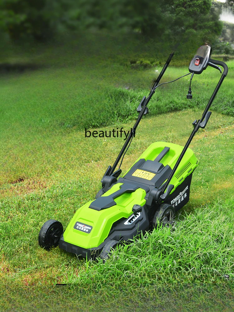 

2300W High Power Electric Hand-Push Lawn Mower Household Small Weeding Artifact Lawn Pruning Grass Trimmer