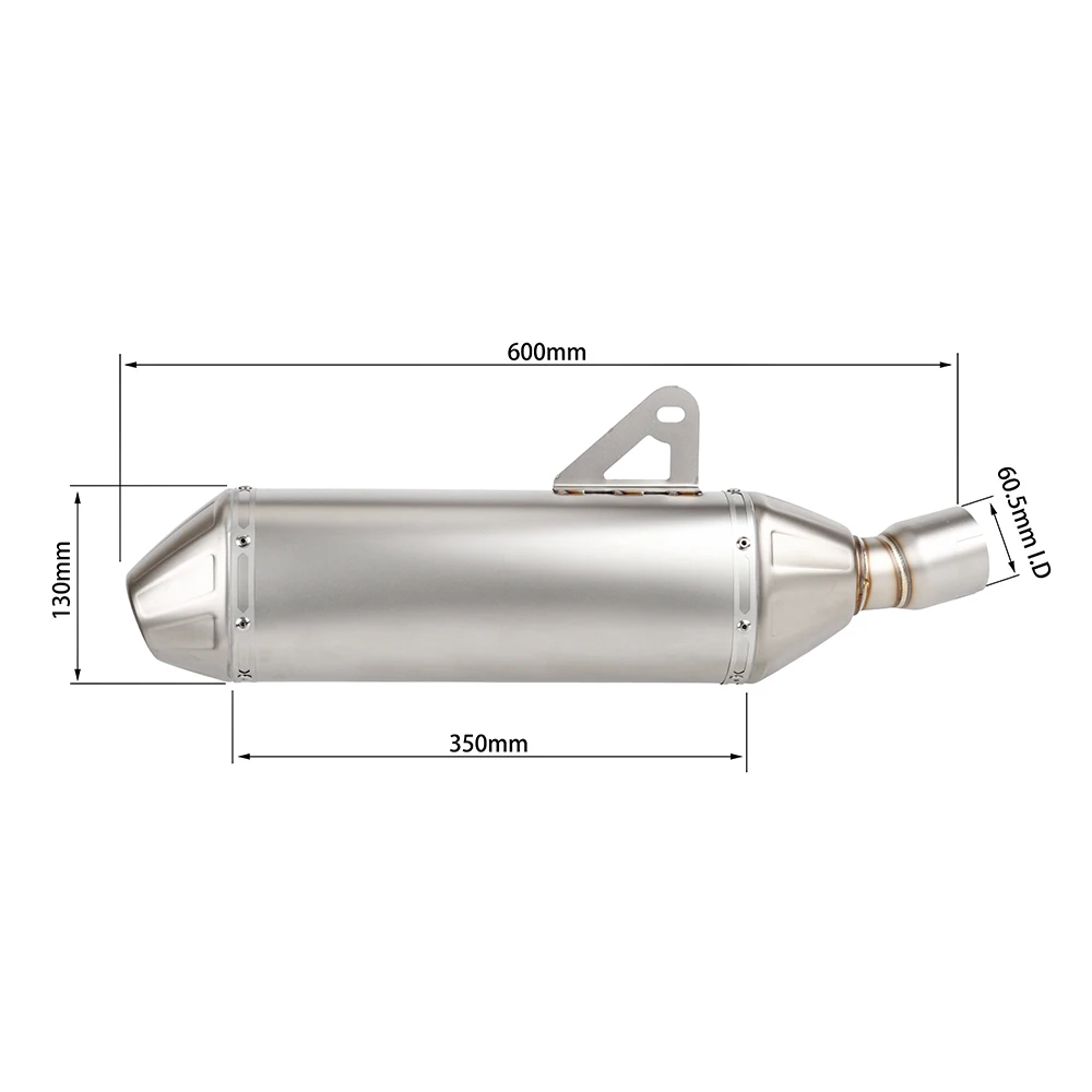 For Kove 800X Pro 2024-2026 800X Rally 2024 2025 2026 Escape Motorcycle Exhaust Link Pipe Slip-On exhaust pipe