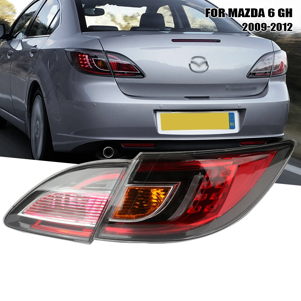 Left/Right Side Tail Lamp For Mazda 6 GH 2009 2010 2011 2012 Rear Tail Light Brake Lamp with