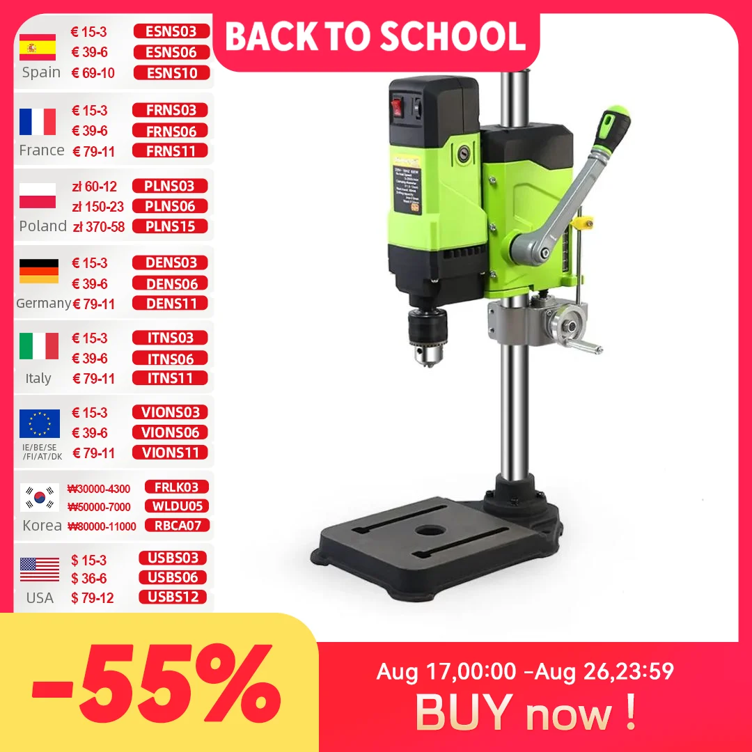 #23 Low Cost Drill Presses That Work