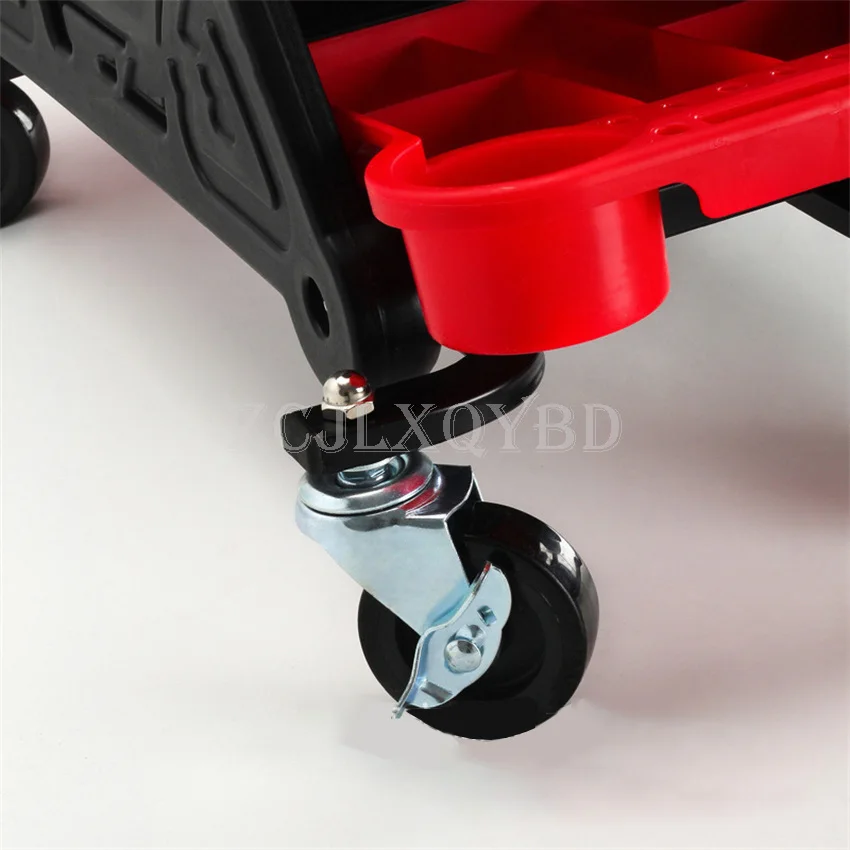 Multi-Function Creeper Chair Mechanic For Wax Polishing Projects Mobile Car Beauty Construction Stool Car Wash Auxiliary Tool