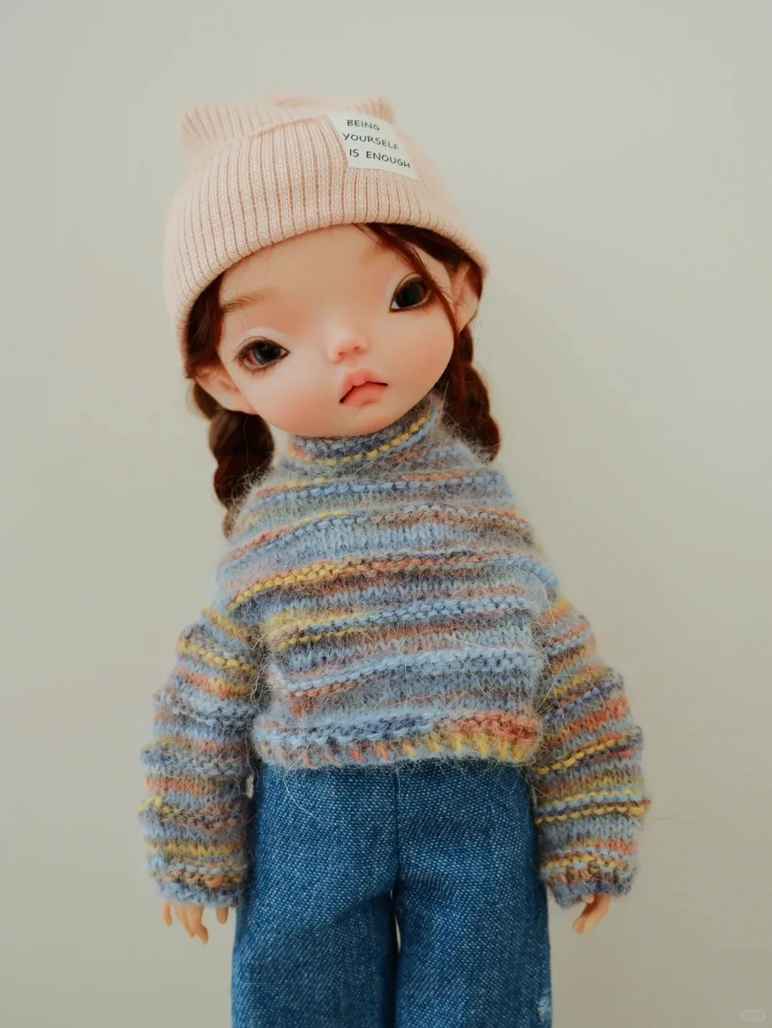 

gaoshundoll 1/6 NaNa Jacoosun resin Qbaby blythe MDD VOLKS DIY makeup practice head for birthday gift fashion mysterybox