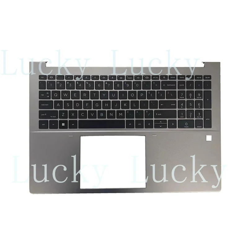 F US Keyboard & Palm Rest for HP ZBook Fury 16 G9 16 G10 with Backlit Gray Used