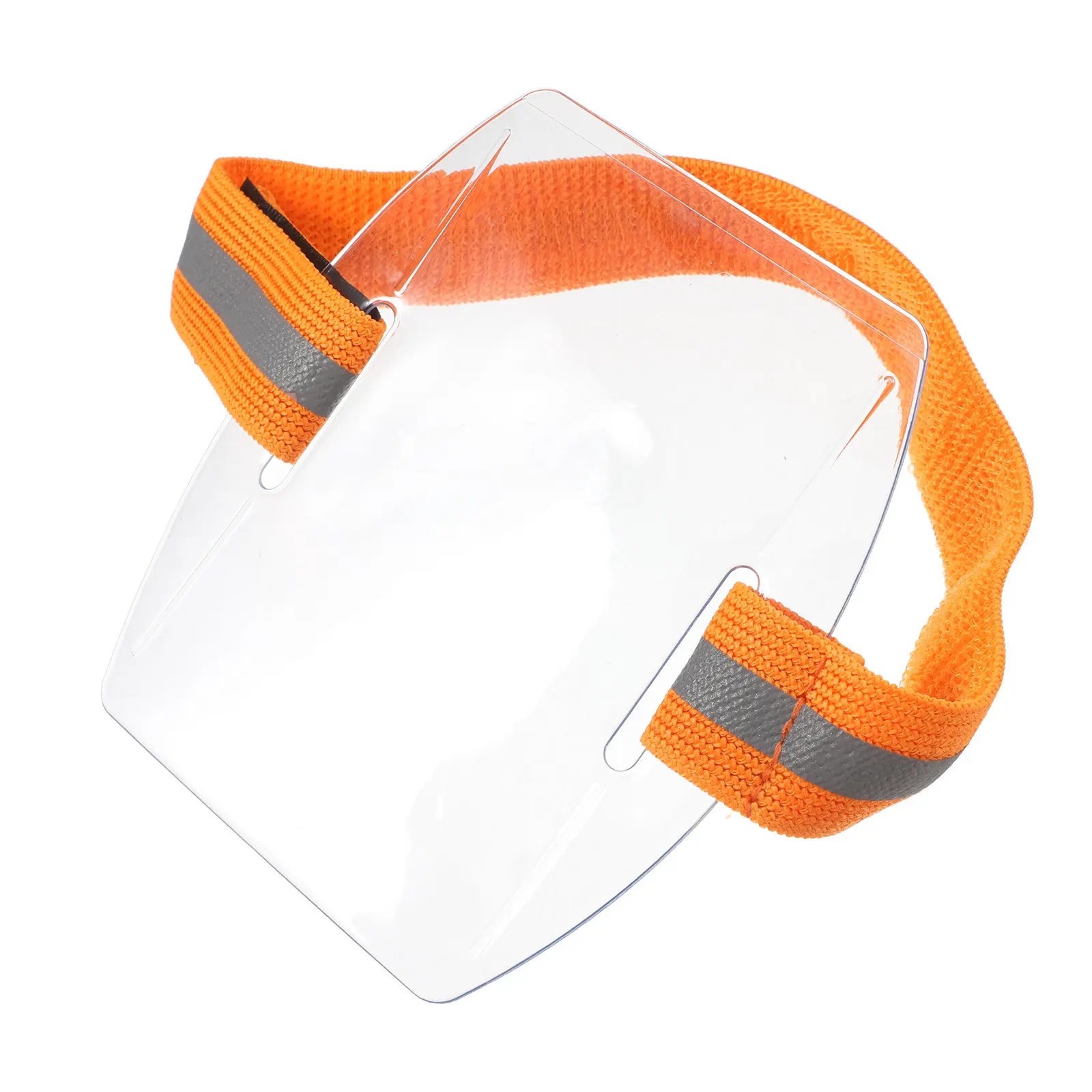 

Waterproof Arm Badge Holder High Visibility PVC Adjustable Belt Clear Id Card Sleeve Armband Pass Holder for Work Security