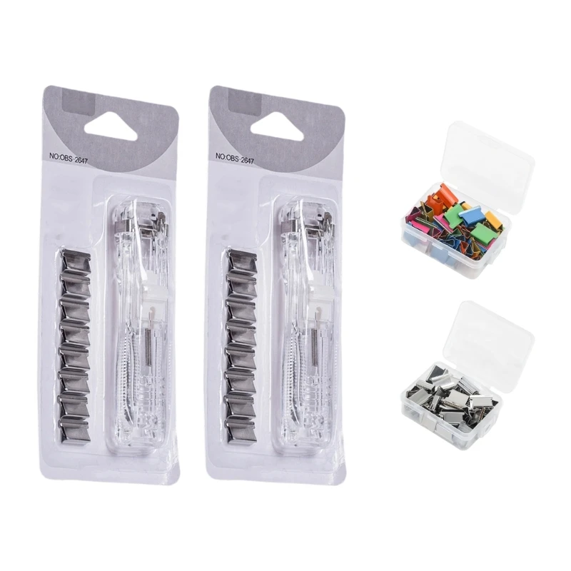 conjunto-prendedores-documentos-portateis-cora-2-dispensadores-e-116-clipes-metal-reutilizados-para-encadernacao-e