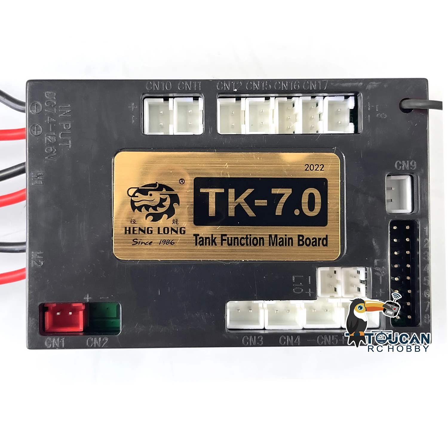 HENG LONG RC Tank 1/16 TK7.0 2.4Ghz Main Board Receiver Model Toucan Part Sound Leopard 2 A6 Abrams M1A2 Infrared Battle TH17940