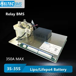 Relay BMS 3S 4S -32S BMS 350A 3000A Peak Lipo/Lifepo4 Battery protection board 7S 8S 10S 12S 13S 16S 17S 20S 24S 28S 32S 35S